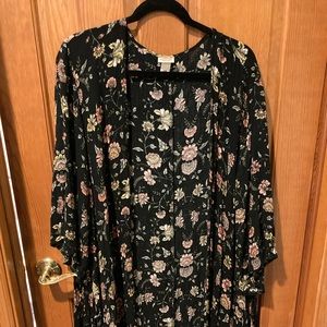 Floral kimono